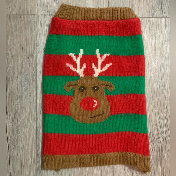 PetHoliday Reindeer Sweater - Picture 1 of 3